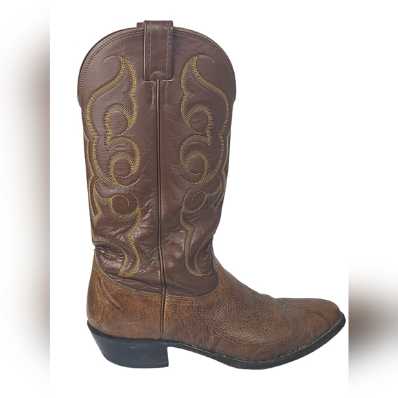 Nocona Men's Brown Boots size 9d - Picture 4 of 10